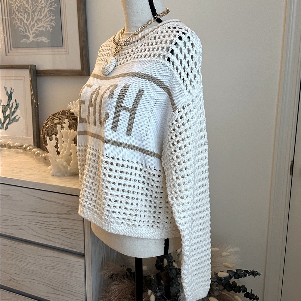 NWOT | Vintage Havana BEACH Sweater - Picture 6 of 11